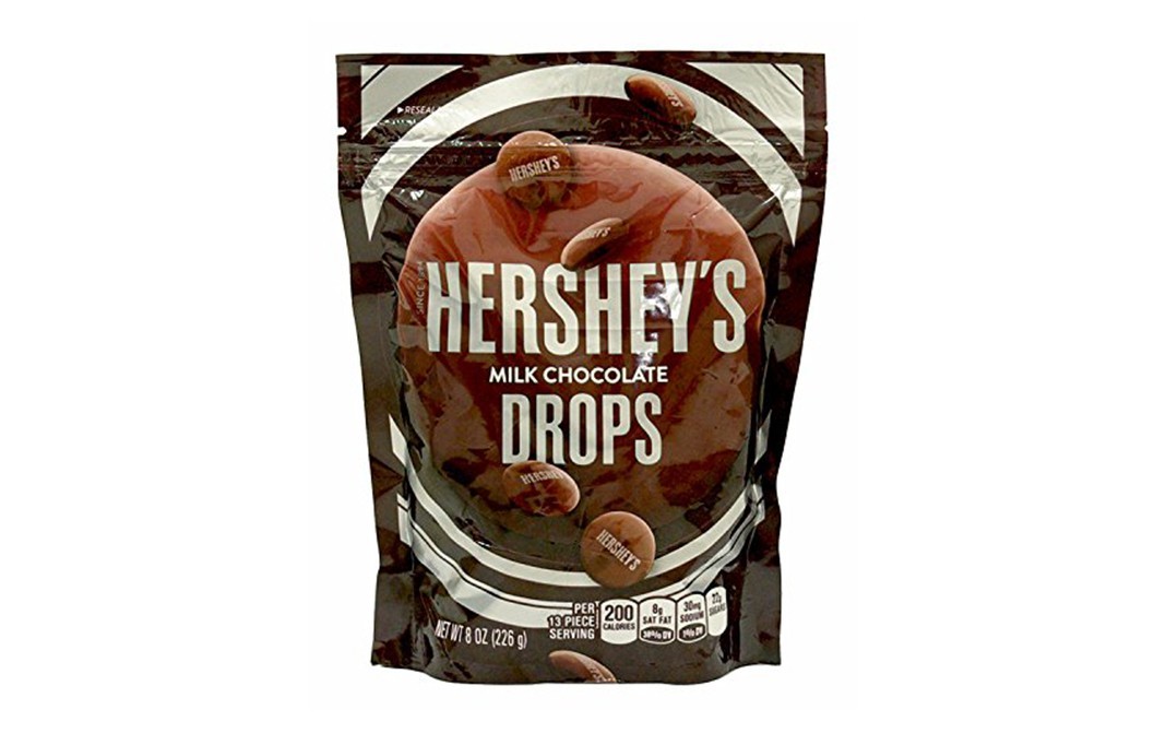 Hershey's Milk Chocolate Drops    Pack  226 grams